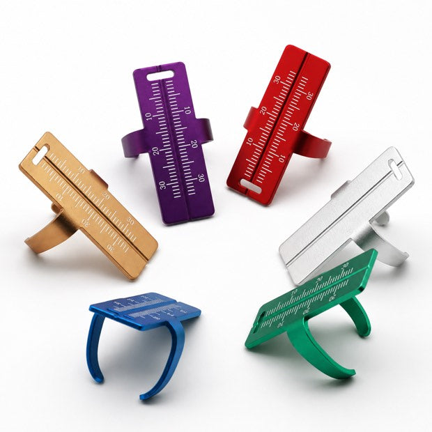 Réglettes endodontiques — les six coloris